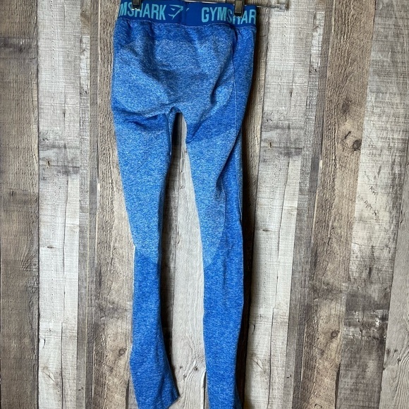 GYMSHARK FLEX LEGGING BLUEBERRY MARL - Picture 3 of 8